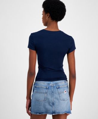 Tommy Jeans Women's Tommy Script Logo T-Shirt