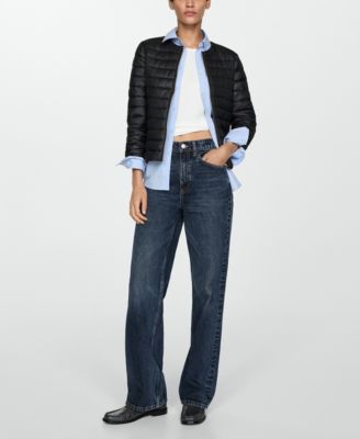 Women's Pockets Detail Quilted Anorak