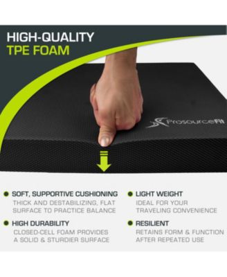 Exercise Balance Pad, Regular 15.5 x 12.75-in