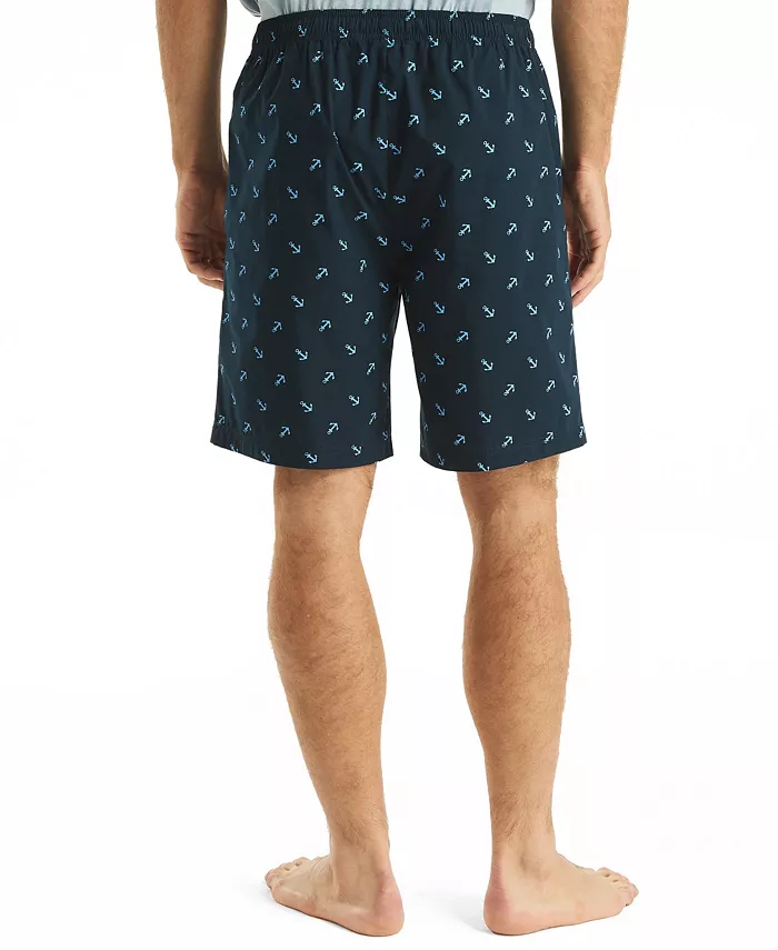 Men's Crafted Printed Poplin Sleep Short - thumbnail 4