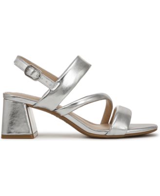 Women's Celia Asymmetrical Block Heel Dress Sandals