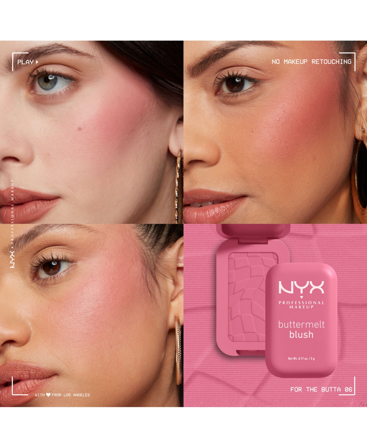 Nyx Professional Makeup Buttermelt Blush In For The Butta