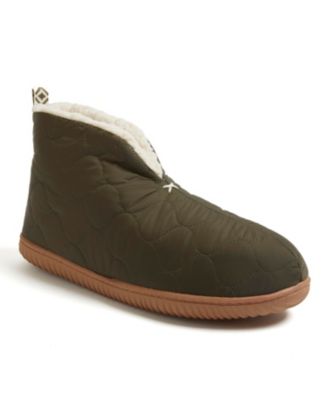 Men's Warm Up Bootie House Shoe Boot Slipper