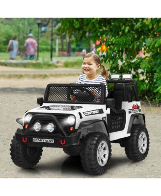12V Kids Ride On Truck Remote Control Electric Car with Lights&Music