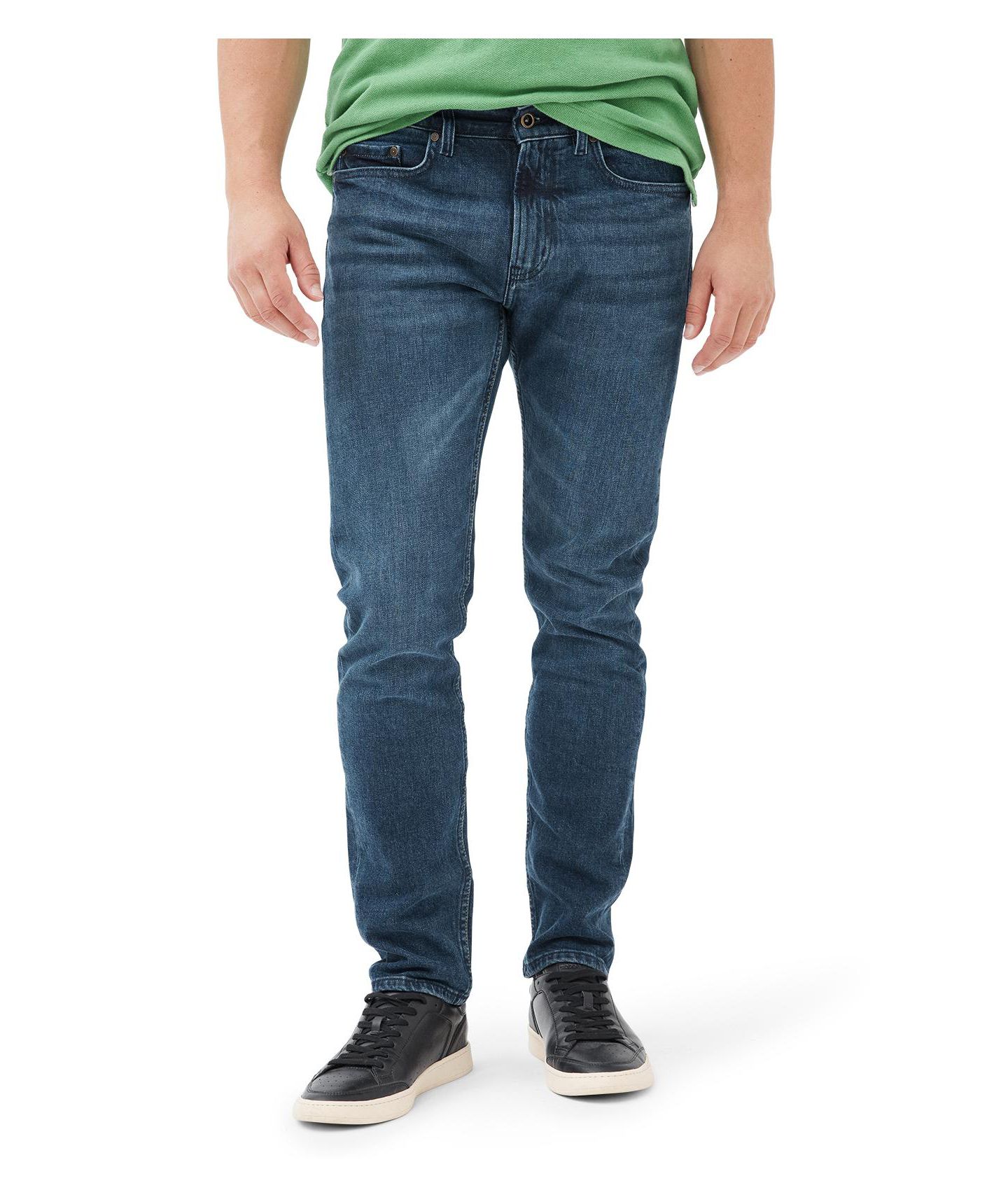 Мужские джинсы Rodd & Gunn Owaka Straight Fit Denim Jeans, цвет: Насыщенный синий — фото 1