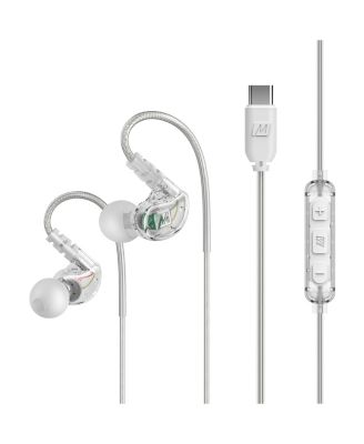 M6 In-Ear Sports Headphones w/ Memory Wire & Headset (USB-C Plug)