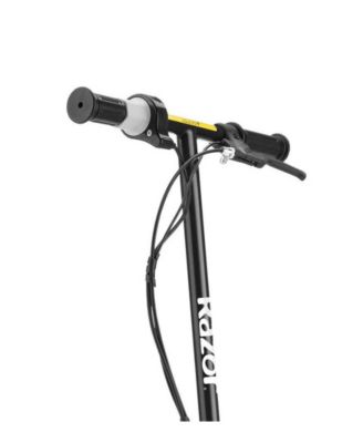 E100 Motorized Rechargeable Kids Toy Electric Scooters, 1 Black & 1 Blue