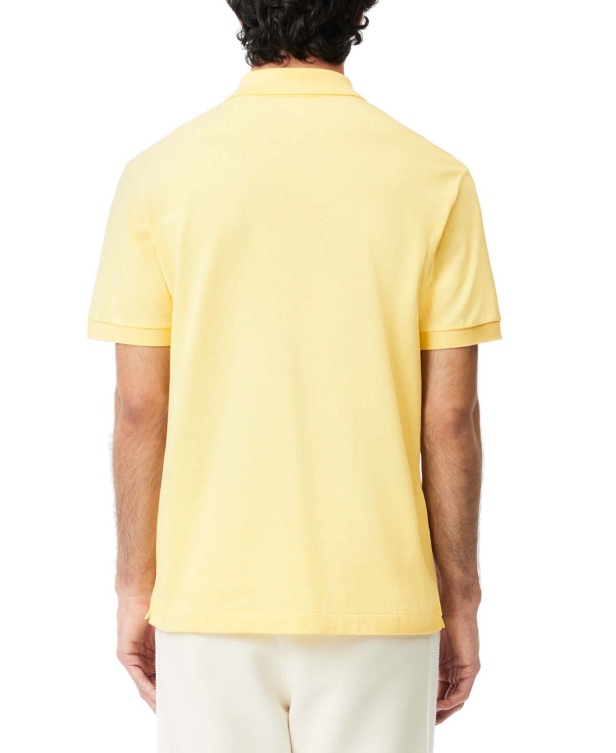 Shop Lacoste Men's  Classic Fit L.12.12 Short Sleeve Polo In 107 - Bright Yellow