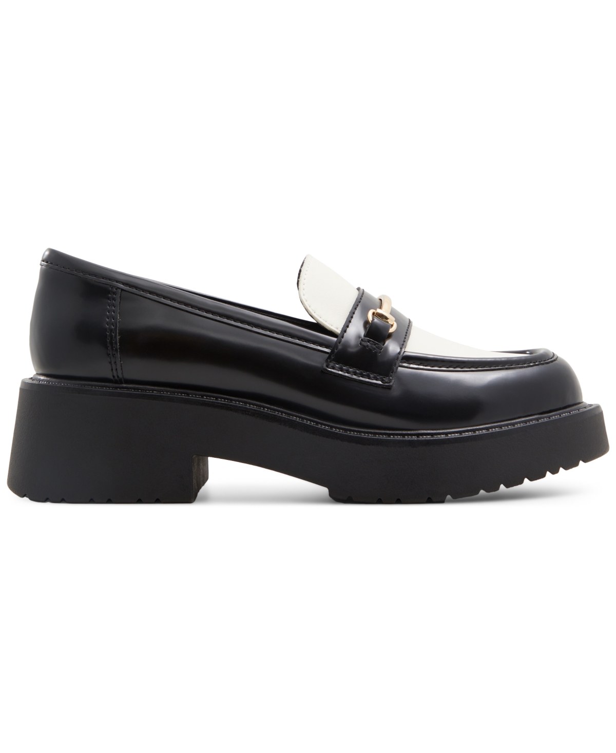 Aldo Women's Grundgens Round-Toe Loafers -Black