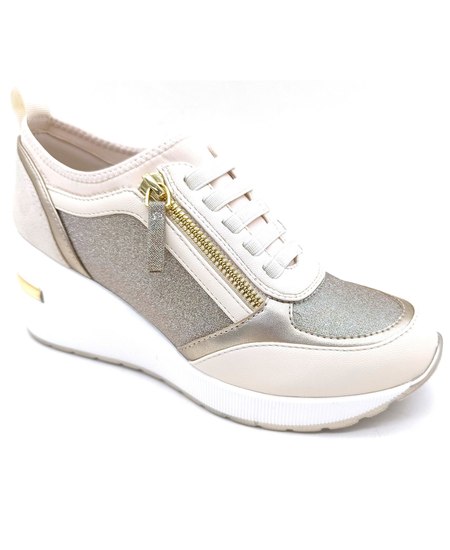 Женские кроссовки Kenneth Cole Reaction Fiona Wedge, цвет: Кремовый — фото 1