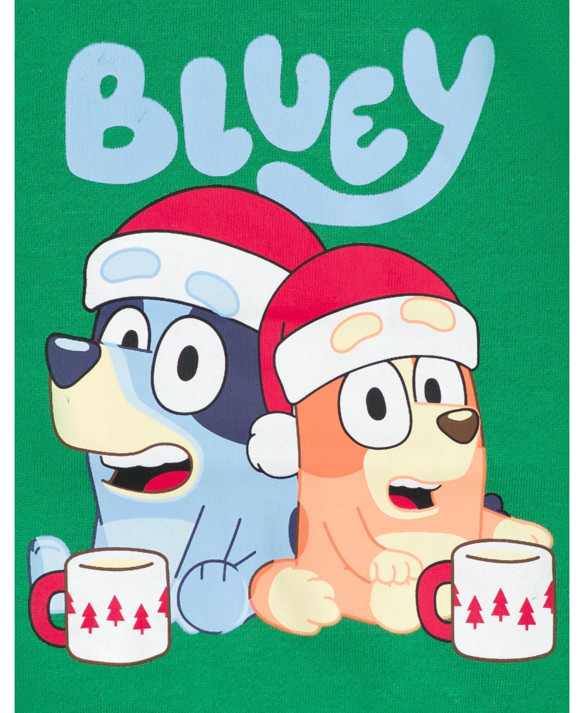 Bluey Toddler Boys Fleece Sweatshirt and Jogger Pants Outfit Set -/ navy