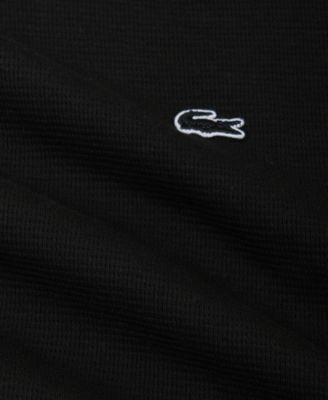 Men's Waffle-Knit Thermal Sleep Shirt