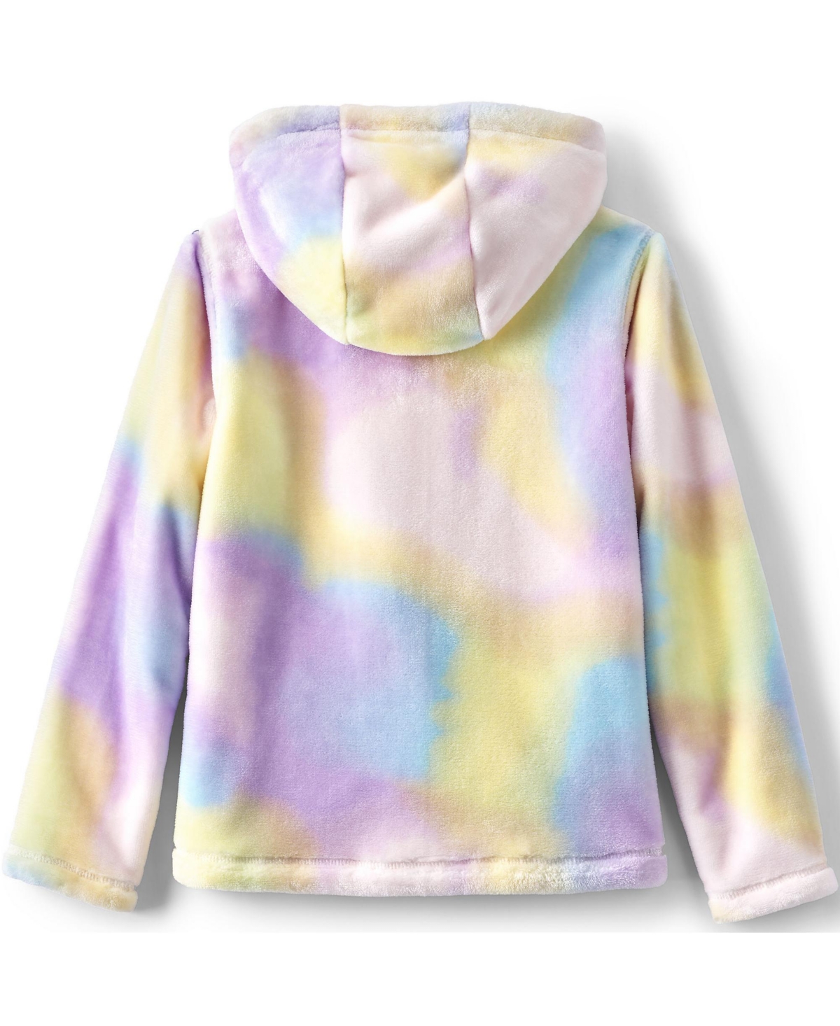 Lands' End Big Girls Plus Softest Fleece Hoodie
