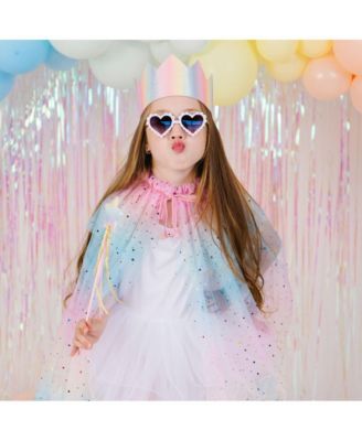 Girls Pastel Rainbow Dress Up Kit