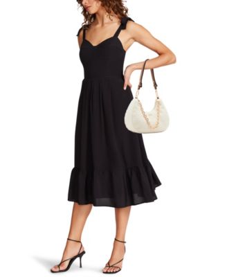 Small All Over Sherpa Crescent Shoulder Bag