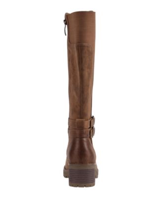 Women's Jonah Lug Sole Block Heel Knee High Boots