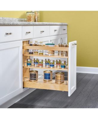 8" Door/ Drawer Base Cabinet Organizer Soft-close, 448-BDDSC-8C