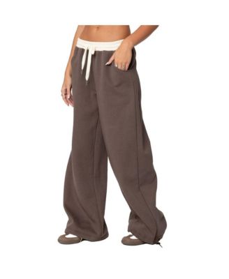 Womens Mikki Wide Leg Sweatpants