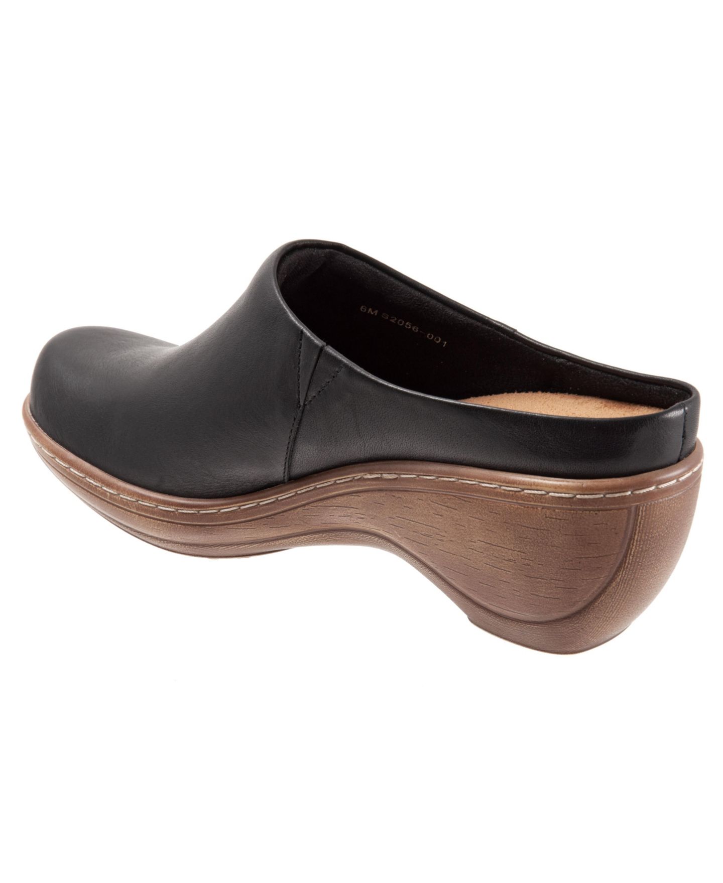 Женские сабо SoftWalk Madison Clog, цвет: Чёрный, вариант 1 — фото 3