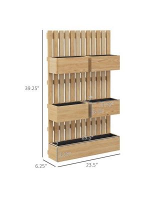 Garden/Balcony Plant Support – Durable and Stylish Trellis for Climbing Plants and Vines