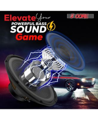 Subwoofer Speaker 12 Inch Car Subs 1200W Peak Pro Audio 4Ohm Replacement Subwoofers Para Carro - 1PC