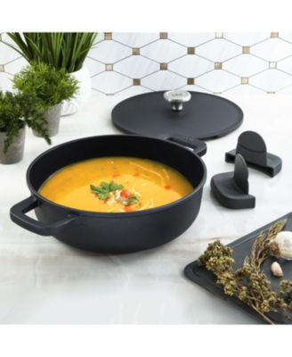 Leo Phantom Nonstick Ceramic 11" Saute Pan 5qt., Recycled