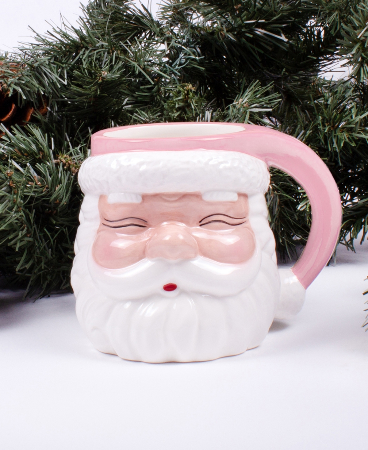 8 Oak Lane Santa Ceramic Coffee