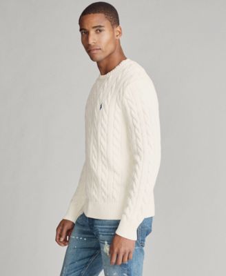 Polo Ralph Lauren - Men's Cable-Knit Cotton Sweater
