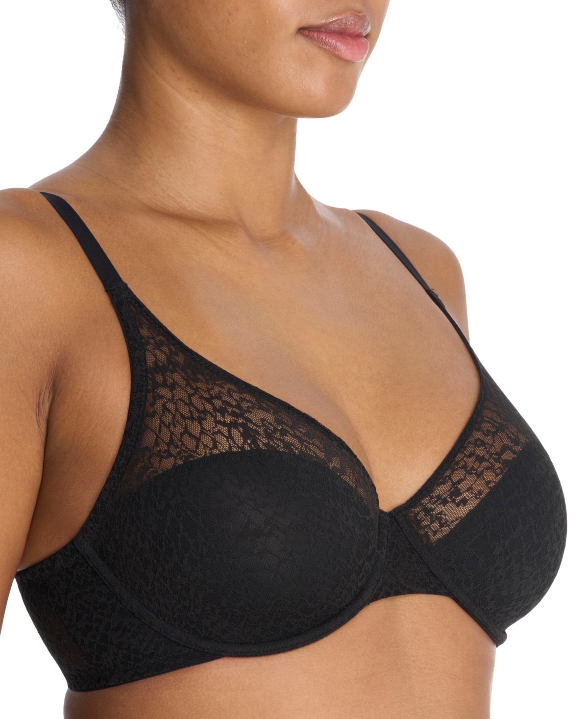 Natori Women's Pretty Smooth Seamless Underwire Bra 734318 In Black