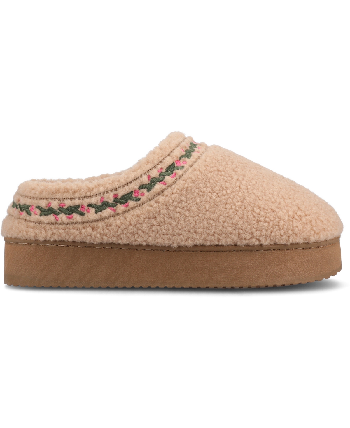 Journee Collection Women's Pallmer Round Toe Sippers In Tan