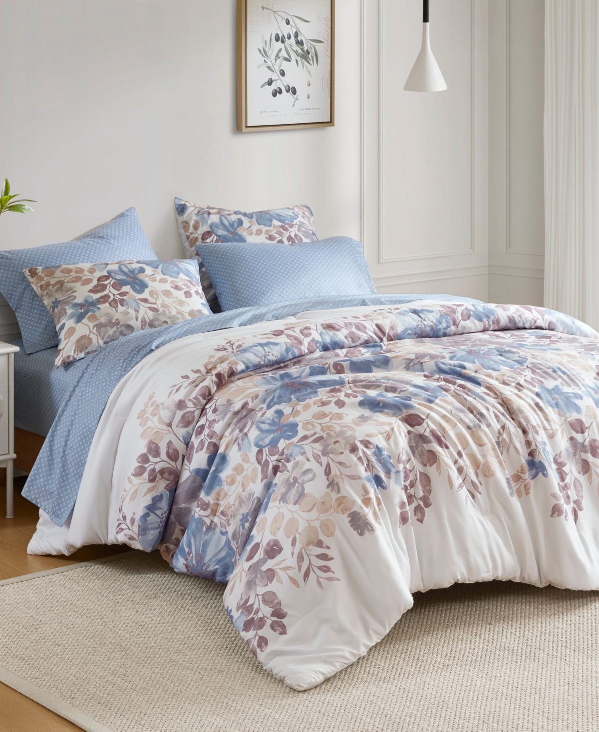 Madison Park Essentials Luna Floral -Pc. Comforter