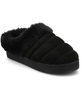 Women's Blair Quilted Round Toe Cushioned Clog Slippers