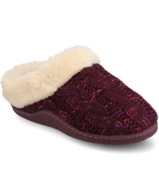 Women's Adiah Round Toe Knitted Clog Slippers