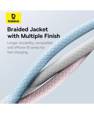 USB-C to USB-C Cable 100W USB Charging Cable 3ft, Pink