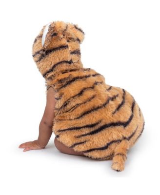 Dress Up America Tiger Romper & Hood Costume - Infants Boys & Girls