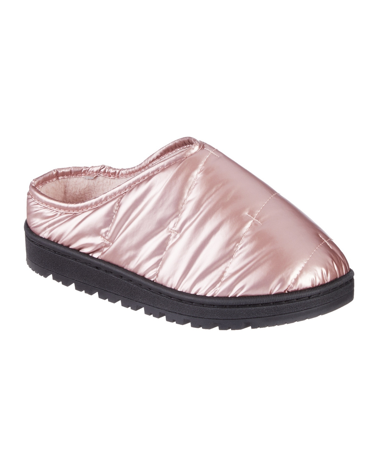 Women's Puffer Clog - Pink Clay