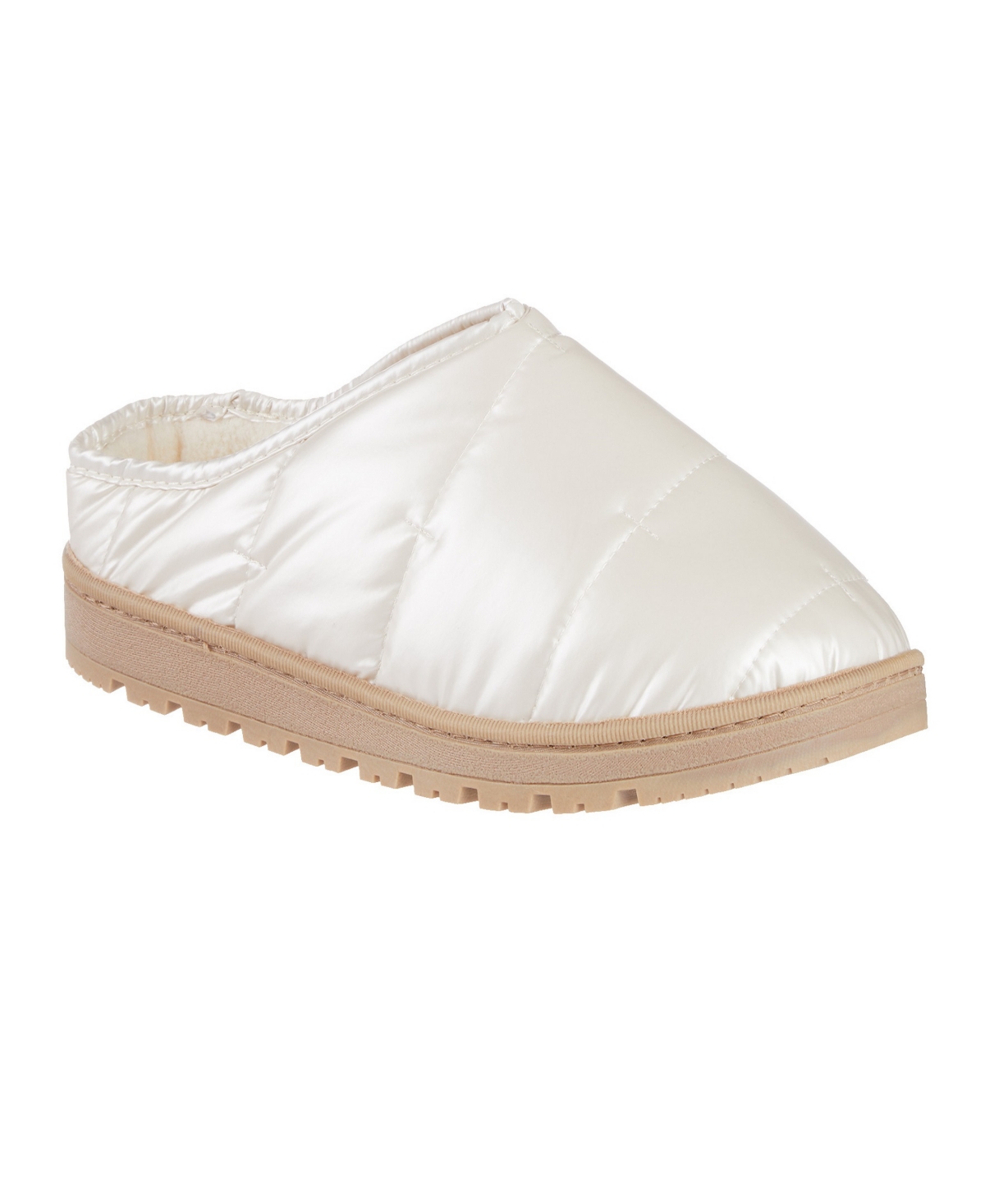 Women's Puffer Clog - Pink Clay