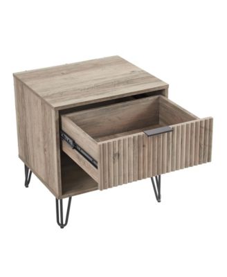 DUMBO 2-Piece 1-Drawer Modern Nightstand Set