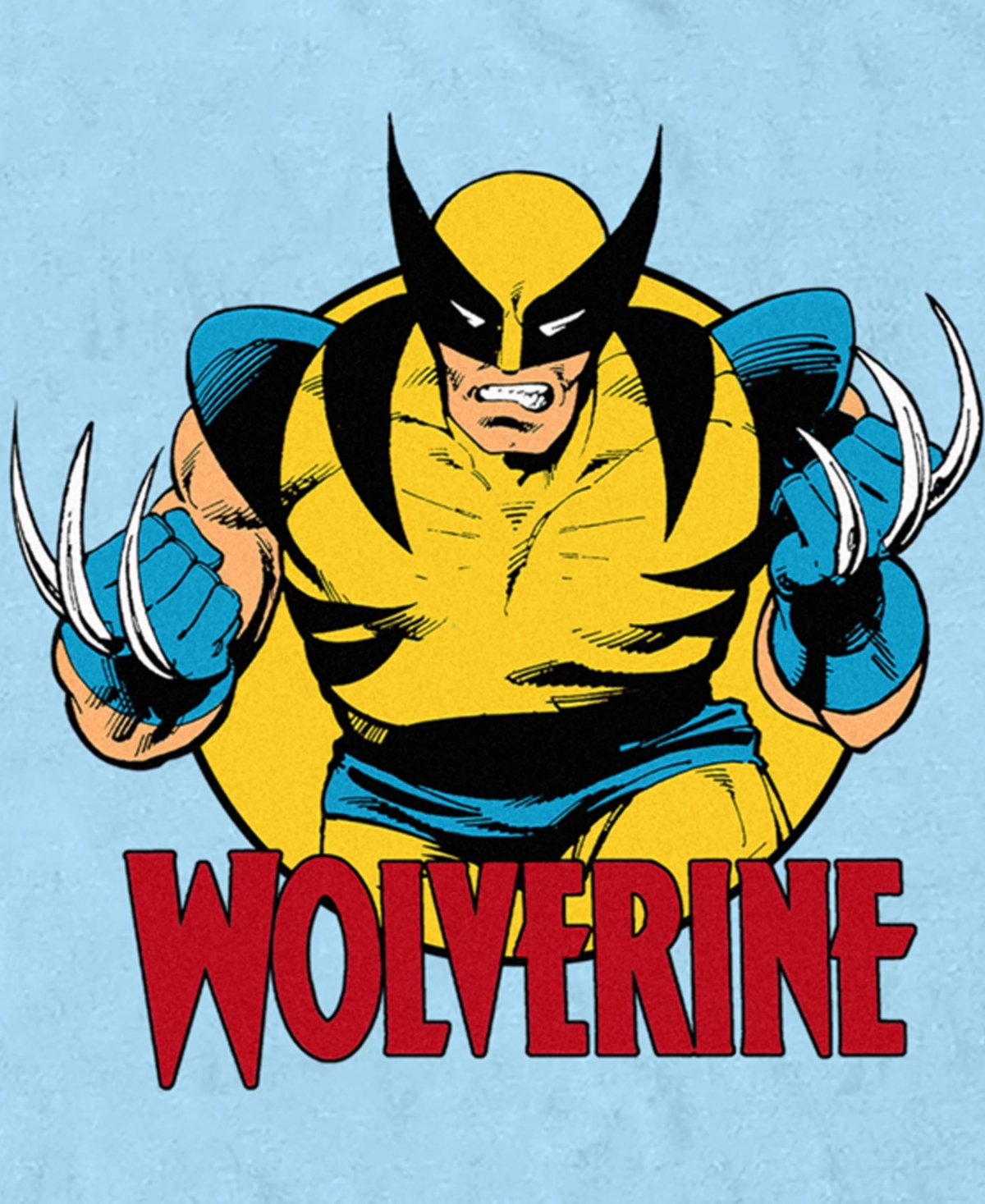 Fifth Sun Men's Mvl Wolv Claws Short Sleeve T-Shirt