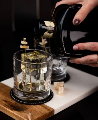 Napoleon Bee Whiskey Glasses, Set of 4