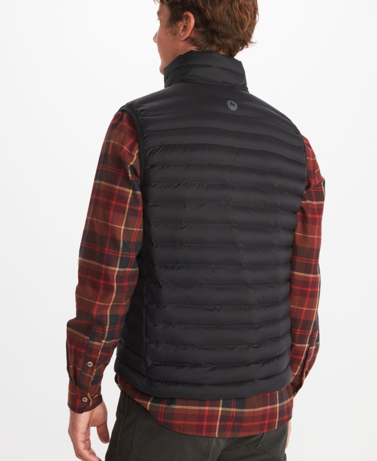 Мужской жилет Marmot Echo Featherless Vest, цвет: Чёрный — фото 5