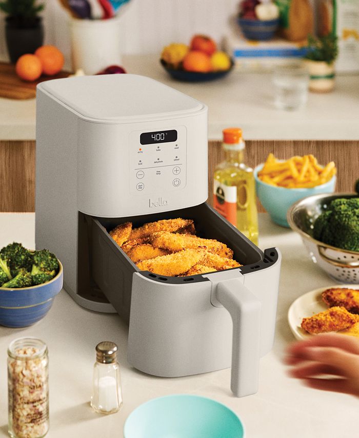 bella 4qt Slim Air Fryer - Blue