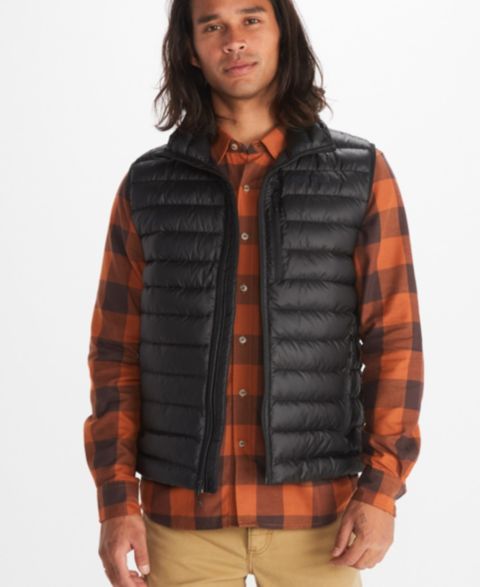 Мужской жилет Marmot Highlander Sleeveless Vest, цвет: Чёрный