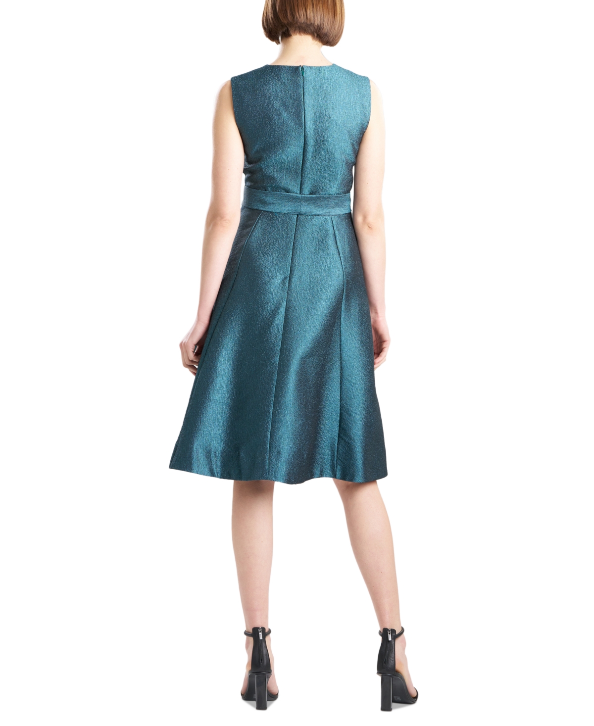 Natori Women's Sleeveless Jacquard A-Line Dress