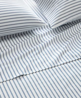 Charter Club 550 Thread Count Printed Cotton 3-Pc. Sheet Set, Twin, Exclusively at Macy’s