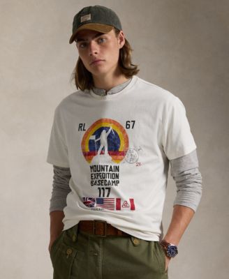 Polo Ralph Lauren - Men's Classic-Fit Jersey Graphic T-Shirt