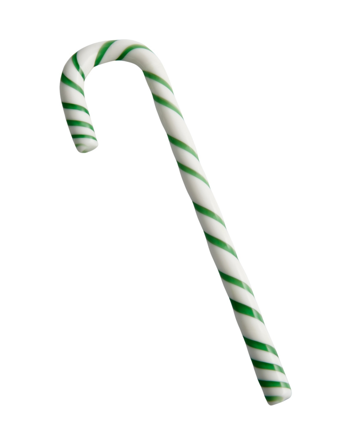 Polka Candy Cane Holiday Decor - White/Yellow
