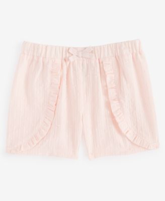 First Impressions - Baby Girls Clip-Dot Cotton Shorts
