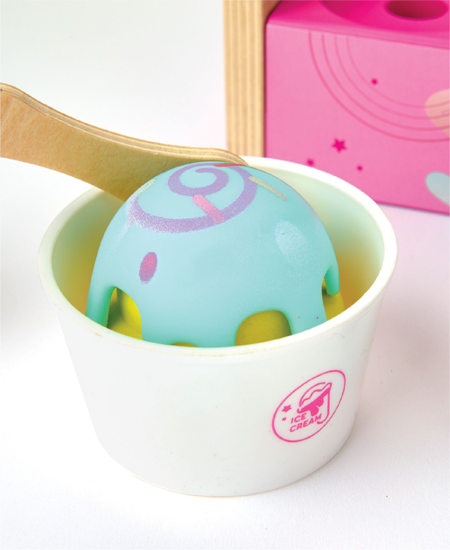 Детский игровой набор Geoffrey's Toy Box Scoop Top Ice Cream Counter Playset — фото 4