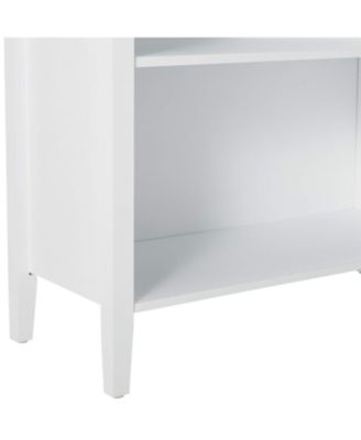 Samuel 4-Shelf Wood Bookcase